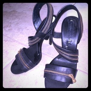 BCBG Black Heels - size 6